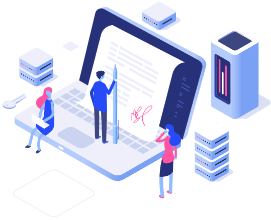 A team keeping a digital product running